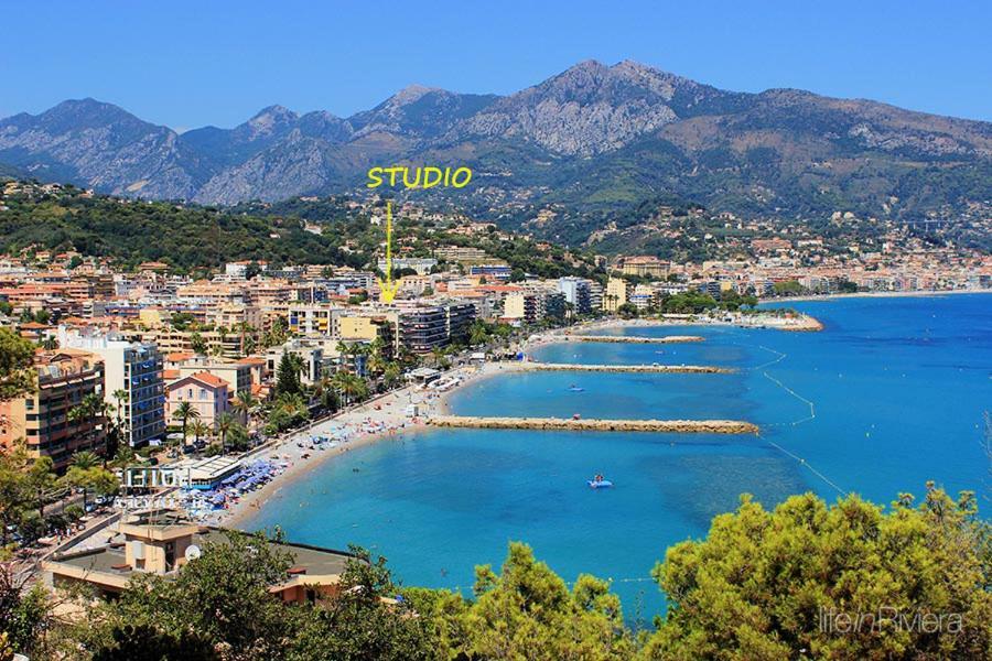 Les Caroubiers Daire Roquebrune-Cap-Martin Dış mekan fotoğraf