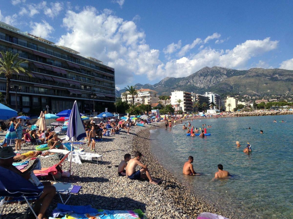 Les Caroubiers Daire Roquebrune-Cap-Martin Dış mekan fotoğraf